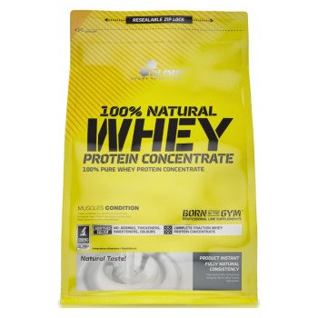 Ізолят сироваткового протеїну 100% Natural Whey Protein Isolate, Olimp, 600 г