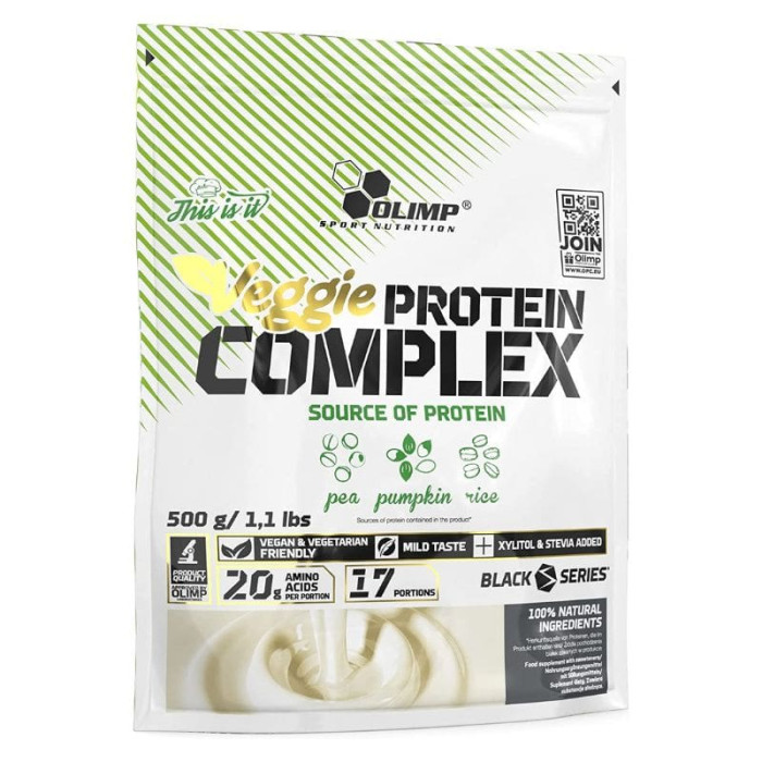 Протеїн Veggie Protein Complex, Olimp, 500 грам, Натуральний