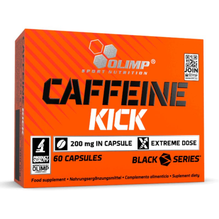 Кофеїн, OLIMP Caffeine Kick 60 caps
