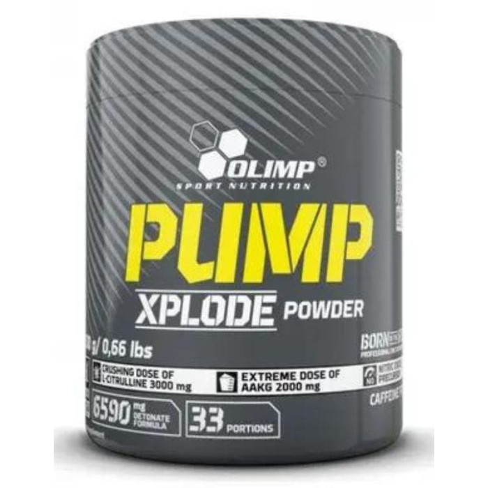 Передтренувальний комплекс Pump Xplode Powder OLIMP 300 g (фруктовий пунш) 