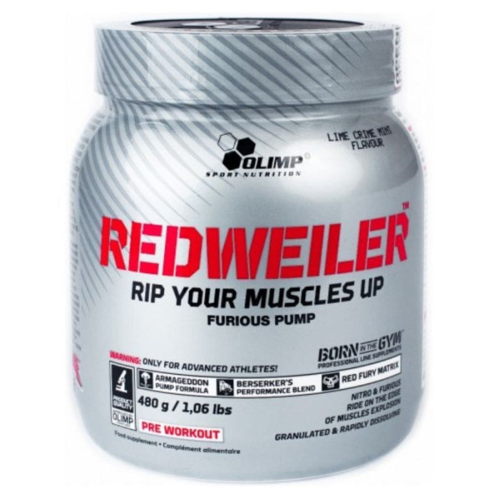 Передтренувальний комплекс REDWEILER OLIMP 480 g Апельсин