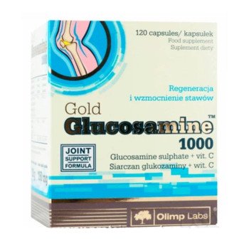 Глюкозамін+віт.С Gold Glucosamine 1000 OLIMP 120 caps
