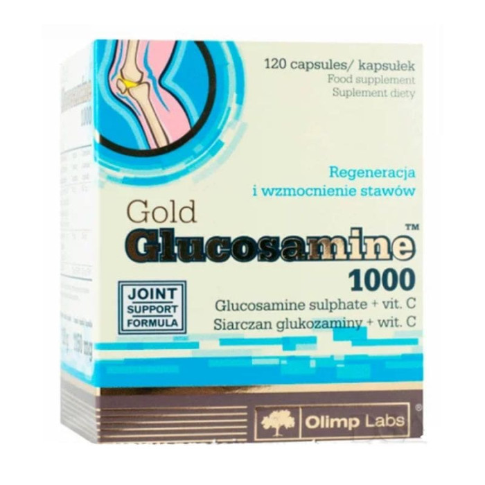 Глюкозамін+віт.С Gold Glucosamine 1000 OLIMP 120 caps