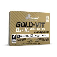 Вітамін Д-3 2000 мо Olimp голд спорт + К-2 100 мг 60 капсул