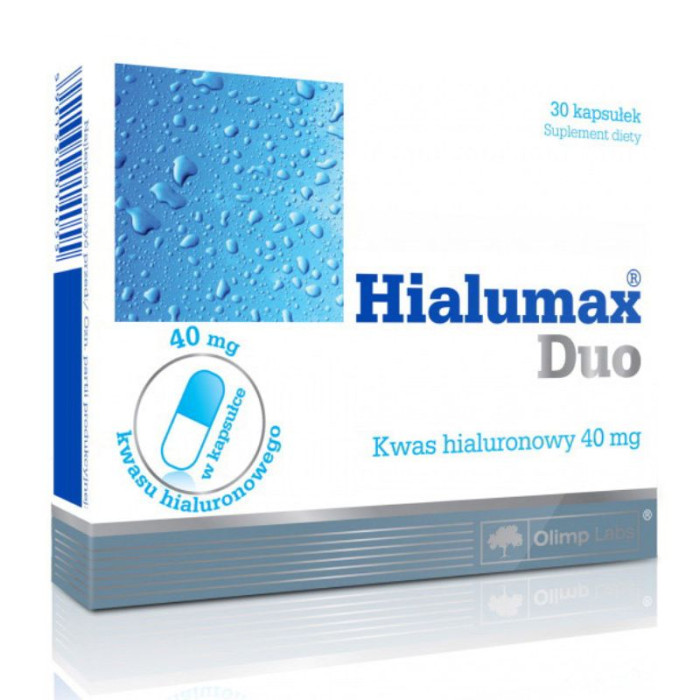 Натуральна добавка для суглобів та зв'язок Hialumax Duo, Olimp, 30 капсул