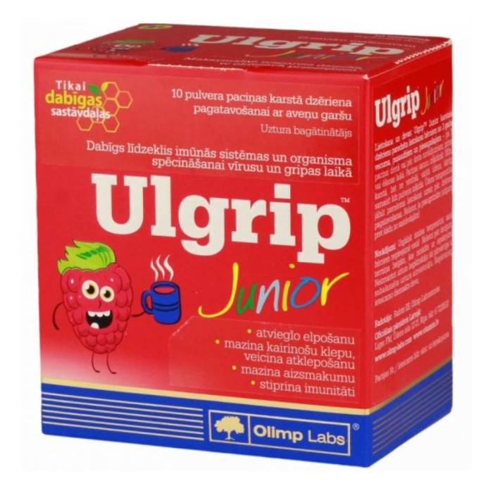 Ulgrip Junior OLIMP 10 sachets (малина) 