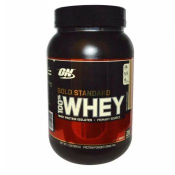Сироватковий протеїн (Whey Gold Standard), Optimum Nutrition, 909 грам  мокка-капучино