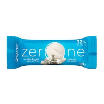 Батончик Sporter Zero One 50 г Кокосове морозиво