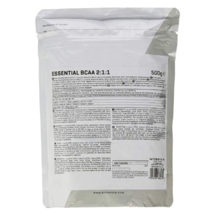 Амінокислота для спорту MyProtein BCAA 2:1:1 250 g, 50 servings, watermelon