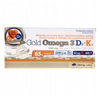 Olimp Gold Omega 3 D3+K2 30 caps
