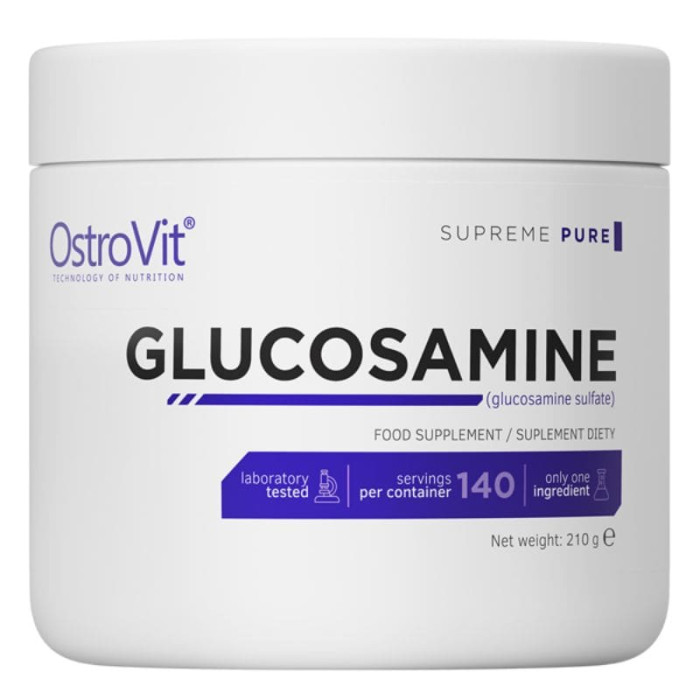 Глюкозамін Glucosamine OstroVit 210 g Natural Без смаку