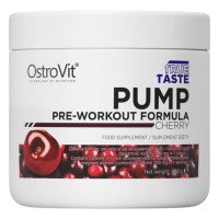 NO Передтренік PUMP Pre-Workout Formula OstroVit 300 g Cherry Вишня