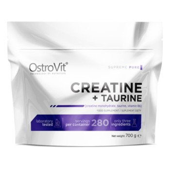 Креатин Creatine + Taurine OstroVit 700 g Natural Без смаку