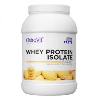 Протеїн Whey Protein Isolate OstroVit 700 g Biscuit Бісквітне печиво