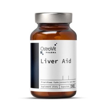 OstroVit - Pharma Liver Aid, Комплекс підтримки печінки, 90 caps , шт