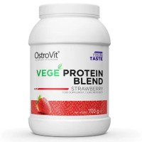 Протеїн VEGE Protein Blend OstroVit 700 g Strawberry Полуниця