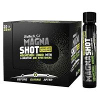 Ізотонік Magna Shot  Flavour Fiber Mix BiotechUSA 20x25g Lemon-lime Лимонно-лаймовий
