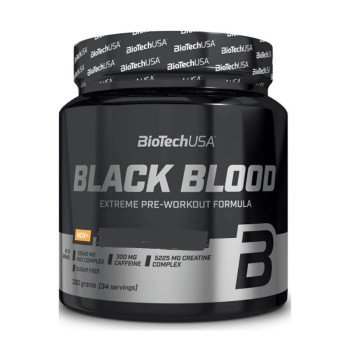 Предтреник Black Blood CAF+ BiotechUSA 300 g Blueberry