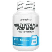 Мультивітаміни, BiotechUSA, Multivitamin for Men, 60 таблеток