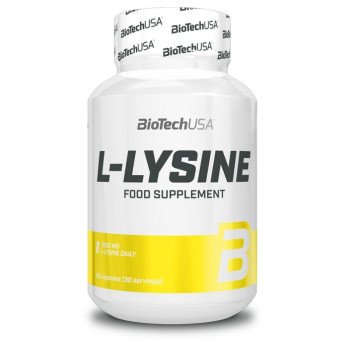 Амінокислота Biotech L-Lysine 90 капсул