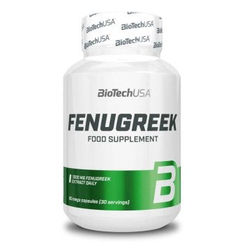 Екстракт насіння пажитника Fenugreek, BiotechUSA, 60 капсул