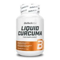 Рідкий екстракт куркуміну Liquid Curcuma, BiotechUSA, 30 капсул
