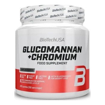 Жироспалювач Glucomannan Chromium, BiotechUSA, 225 грам