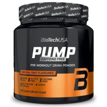 Передтренік Pump Caffeine free Nitrox Therapy BioTechUSA 330 g Ice tea-lemon Холодний чай-лимон