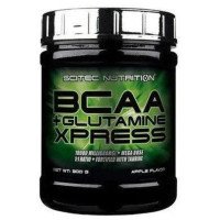 BCAA+Glutamine Xpress SCITEC NUTRITION 300 g Apple Яблуко