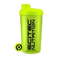 Шейкер Scitec Nutrition 700 мл неоновий жовтий