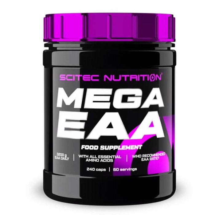 Амінокислоти Mega EAA, Scitec Nutrition, 240 капсул
