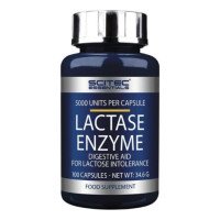 Ензим для лактози, Scitec Nutriton, Lactase Enzyme, 100 капсул