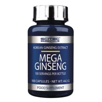 Женьшень Mega Ginseng, Scitec Nutrition, 100 капсул