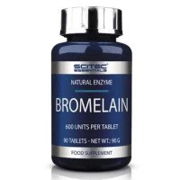Бромелайн, Scitec Nutrition, Bromelain, 90 таблеток