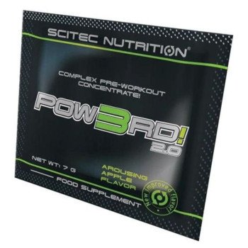 Передтренувальний комплекс Pow3rd! 2.0, Scitec Nutrition, 7 г, Яблуко