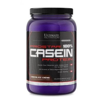 Сироватковий Казеїн Протеїн, Смак Ванільного Крему, Prostar, Ultimate Nutrition, 2 фунти (907гр)