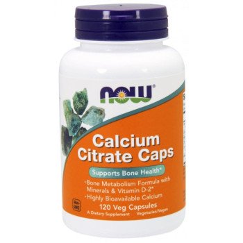Цитрат кальцію (Calcium Citrate), Now Foods, 120 капсул