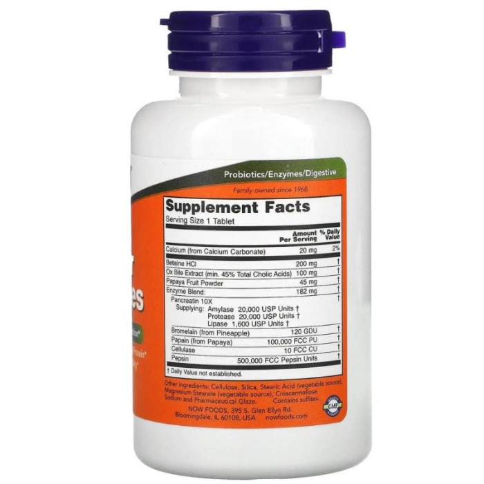 Ензими Now Foods, SUPER ENZYMES  90 таблеток
