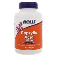 Каприлова кислота (Caprylic Acid) 600 мг 100 капсул