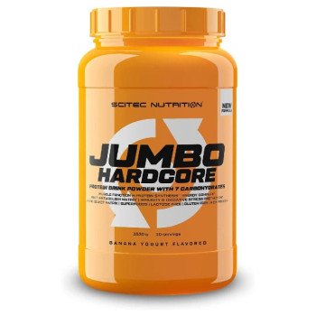 Гейнер Jumbo Hardcore, Scitec Nutrition, 1530 г, Банан - Йогурт