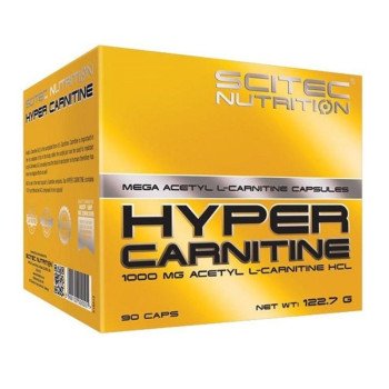 Карнітин, Scitec Nutrition, Hyper Carnitine 90 капсул