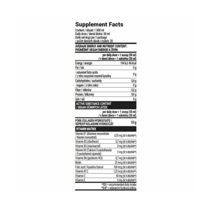 Колаген, Extrifit, Collagen Liquid, (ананас) 1000 мл