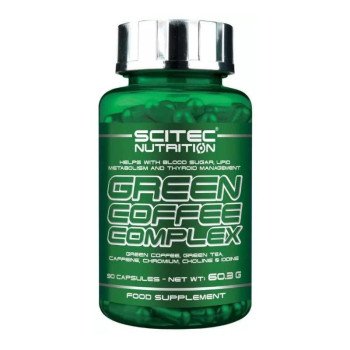Жироспалювач Green Coffee Complex, Scitec Nutrition, 90 капсул