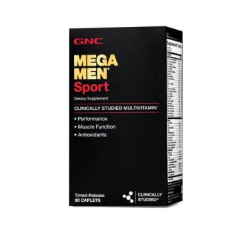 Вітаміни чоловічі GNC Мега Мен енергія та метаболізм 90 капсул