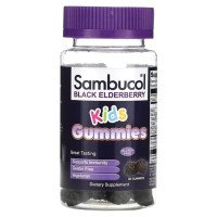 Самбукол Вітамін С+чорна бузина Sambucol Kids Gummies 30 жувальних таблеток