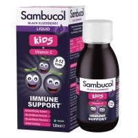 Самбукол Вітамін С+чорна бузина Sambucol Kids Liquid 120 мл