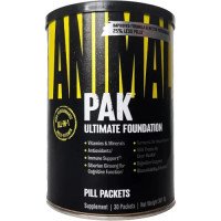 Мультивітаміни для чоловіків, Universal Nutrition, Animal pak, 44 пакети