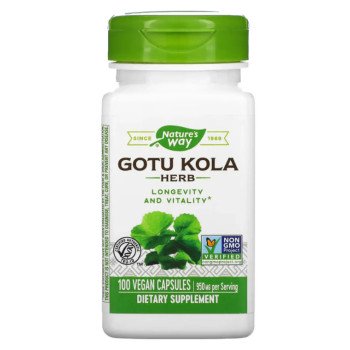 Готу Кола Nature`s Way 950 мг 100 капсул